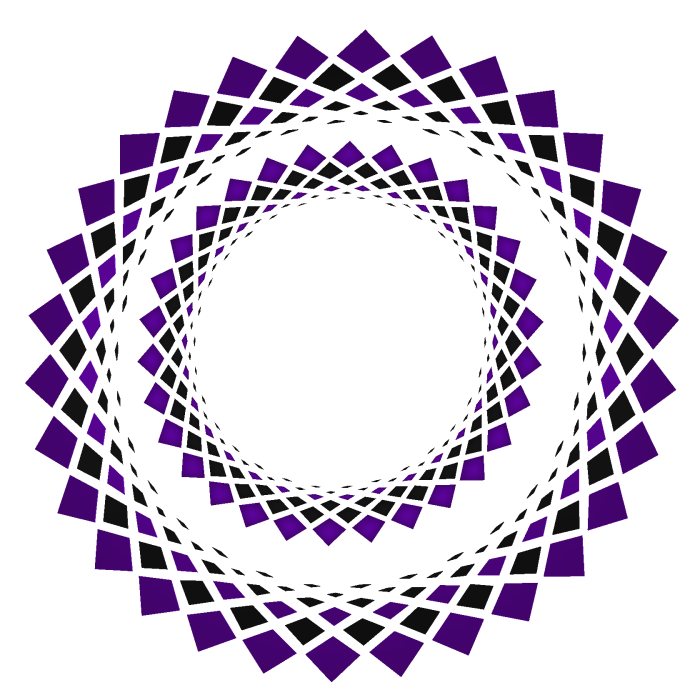 Divine Halo Black Purple