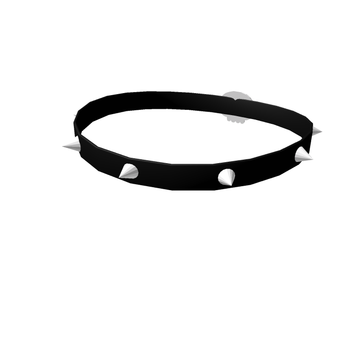 Skull Choker Black and White