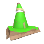 Cardboard Cone of Recycling