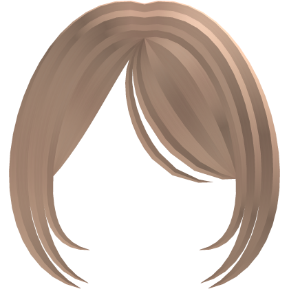 ୨୧ Fluffy Side Bangs In Blonde Roblox item