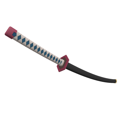 Giyu Slayer katana waist V2 thumbnail
