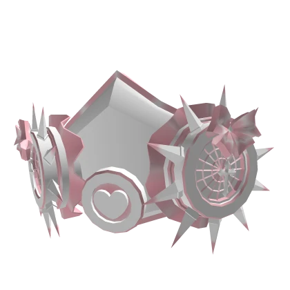 White And Pink Kawaii Gas Mask Roblox Item Rolimon s