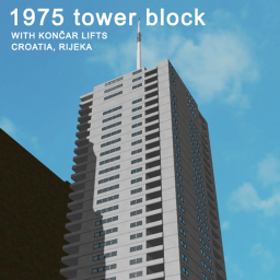 1975 Tower Block │Lifts