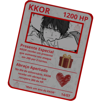 Kkor Birthday Trading Card thumbnail