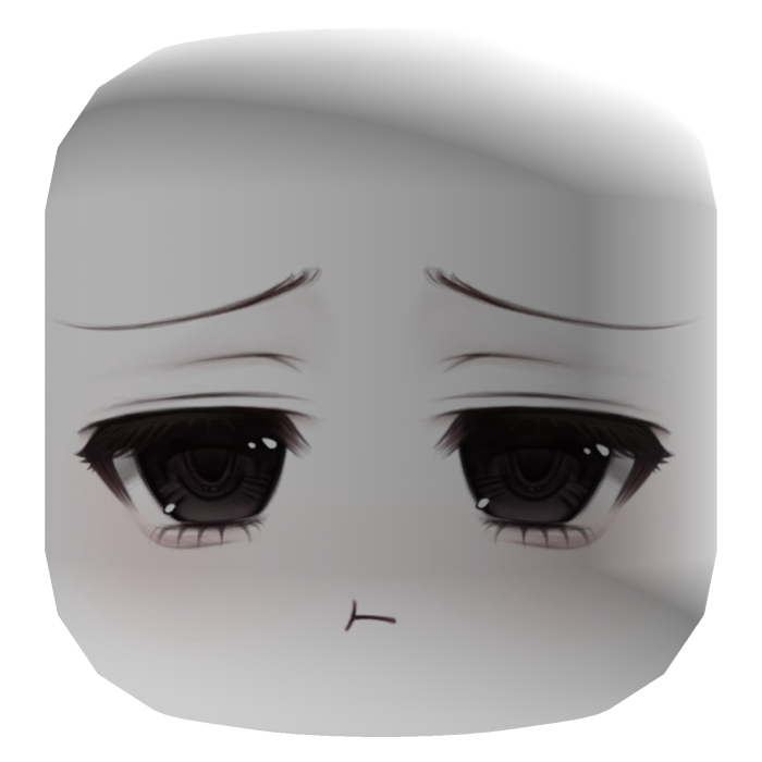 Sleepy Moe Emo Doll Face
