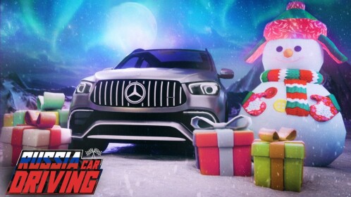 [🎄NEW YEAR!] Russia Car Driving | SOCHI