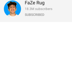 The Oofers and faze rug subscribers