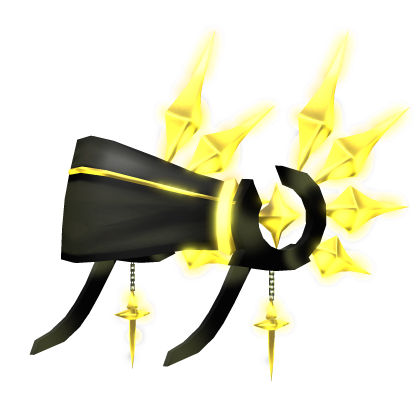 [GLOWING] Gold Angel Valk Black Holy Aura