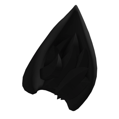 Black Furry ear (L)