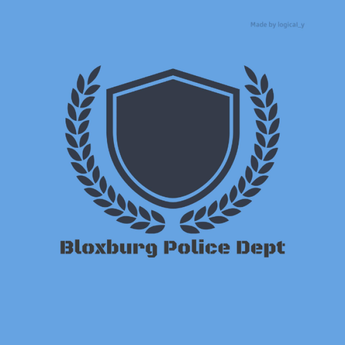 Bloxburg Police Roblox decal
