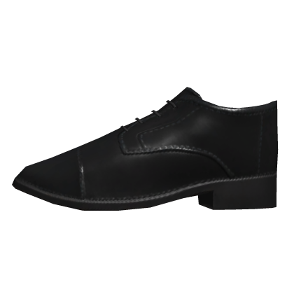 Dress Shoes - Black - Left - Roblox