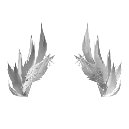[❄️] Christmas Halo Wings - White Roblox item