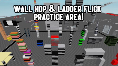 Wall Hop & Ladder Flick Practice Area!