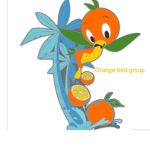 Orange bird group