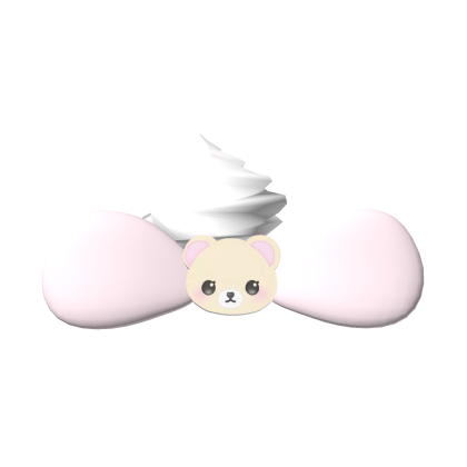 . ‿ ♡ adorable bear kawaii frosting bow