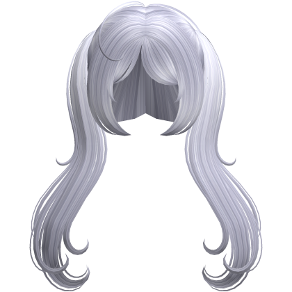 Magical Wispy Kawaii Pigtails in Purple Roblox item