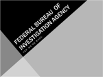 Federal Bearau of Investigation Agency