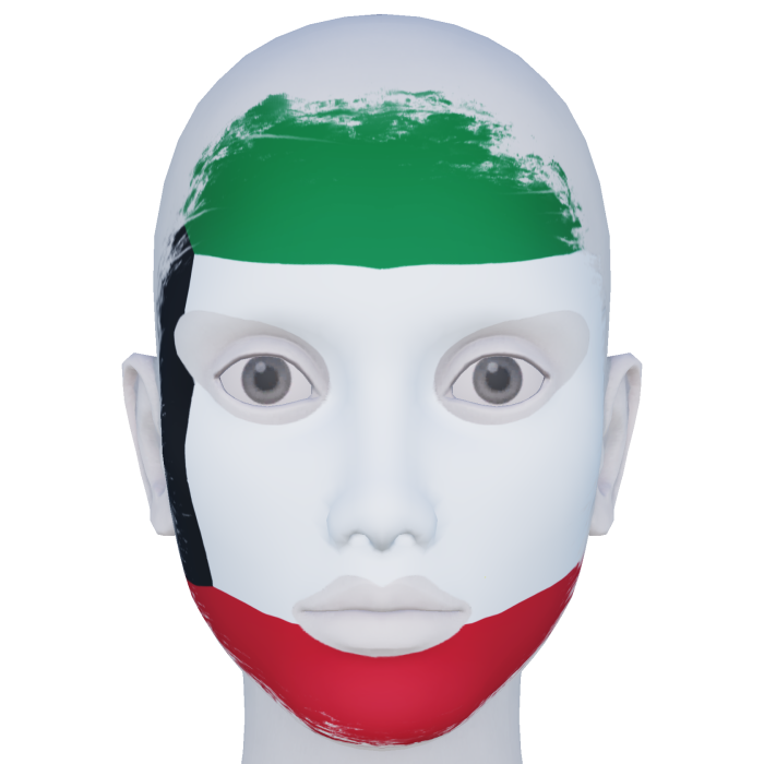 Kuwait Facepaint