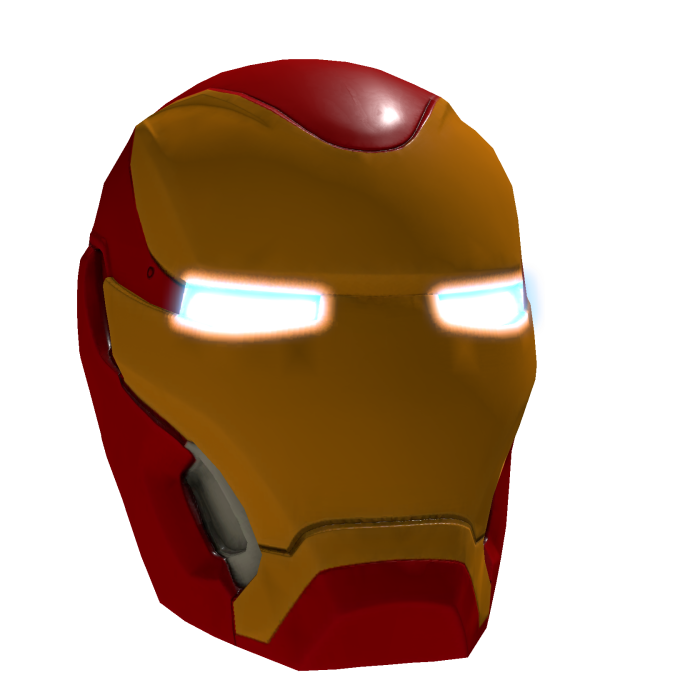 [Glowing] Iron Man Helmet
