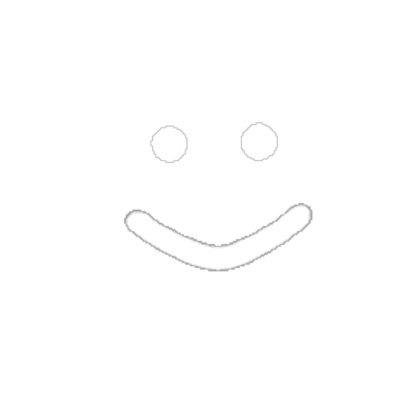 White Smile Roblox decal