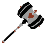 Cartoony Heart Hammer