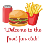 Welcome to the food fan club !