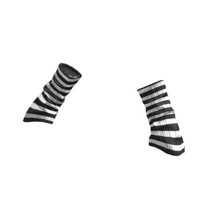 Elegant Soft Knitted Arm Warmers [Black & White]