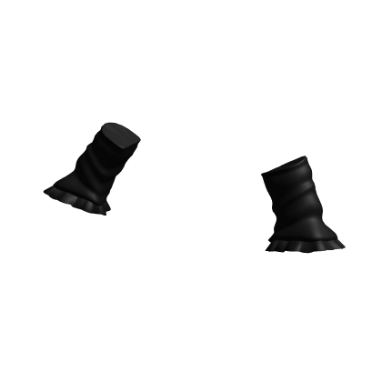 Black Ruffle Arm Warmers