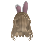 Cute Blonde Easter Hair With Bunny Ears 2.0
