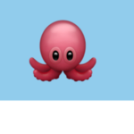 Blue octopus
