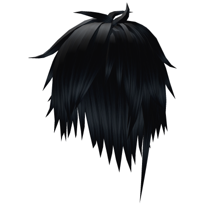 Midnight Blue Shattered Layered Emo Hair 38. Roblox item