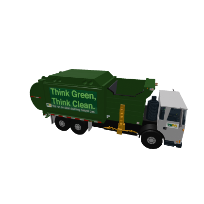 Garbage Truck Converted To Clean Natural Gas