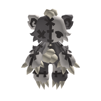 Haunted teddy (grey) Roblox item