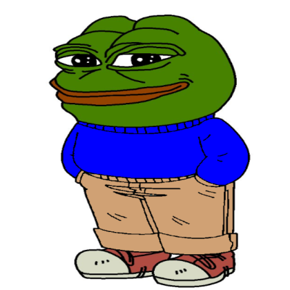 pepe the frog looking dapper Roblox decal