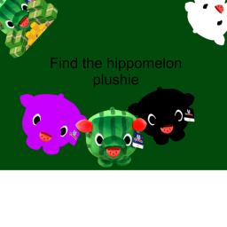 summer Find the Hippomelon Plushie