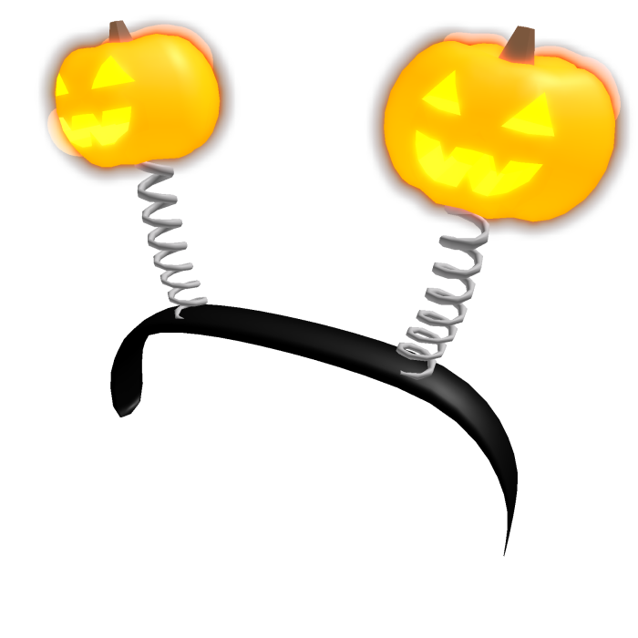 [EMISSIVE]  Glowing Halloween Pumpkin Headband