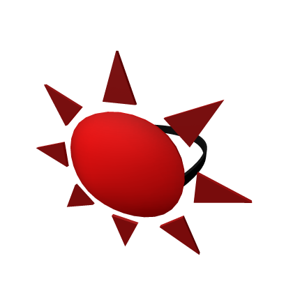 Red Sun Face Mask