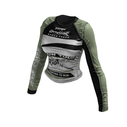 Graffiti Hashiriya Streetracer Top (Sage Green)