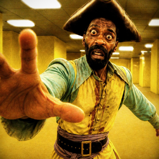 HIDE FROM PIRATE CLARK [BACKROOMS]