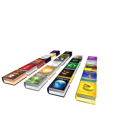 Lots of books.