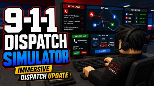 911 Dispatch Simulator | เล่นบน Roblox