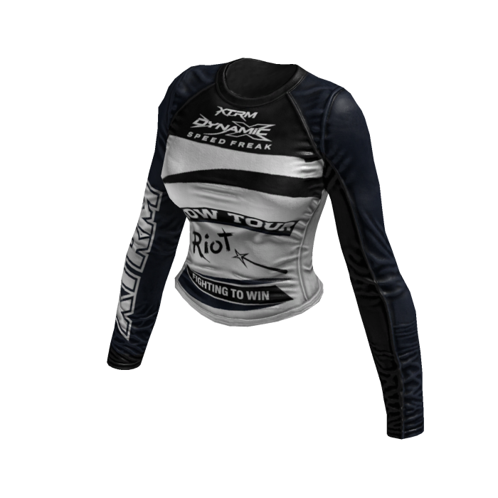 Graffiti Hashiriya Streetracer Top (Navy Blue)