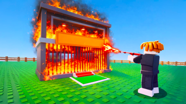 Thumbnail for Roblox game: Burn a Brainrot