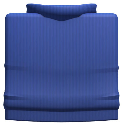 Blue Turtleneck Sweater