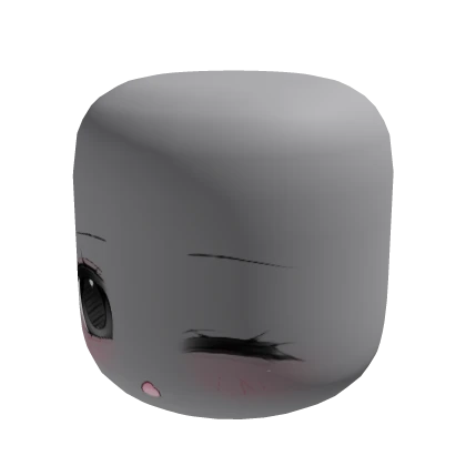 sleepy kawaii anime face - Dynamic Head | Roblox Item - Rolimon's