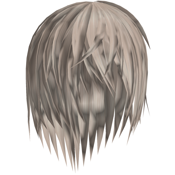 blonde wet emo hair 