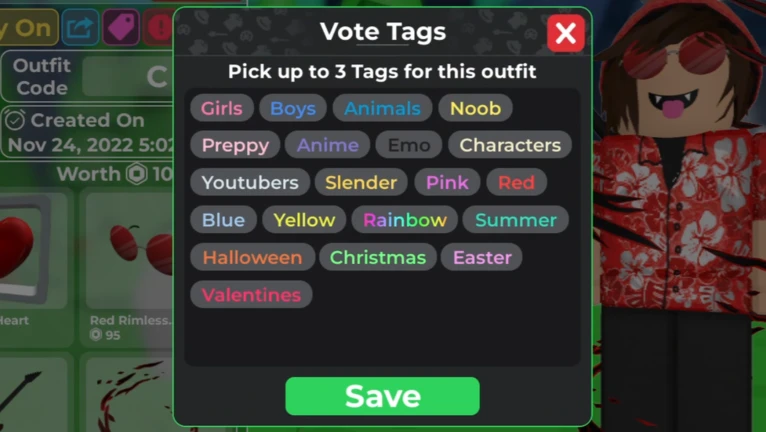 Outfit Tagging
