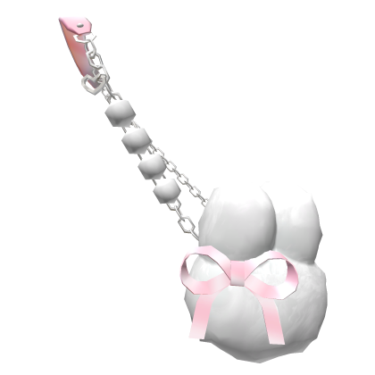 Bunny Chain Shoulder Bag (pink)