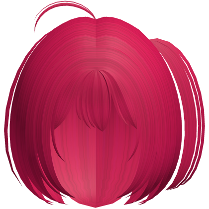 Short Anime Layered Bob (Hot Pink)