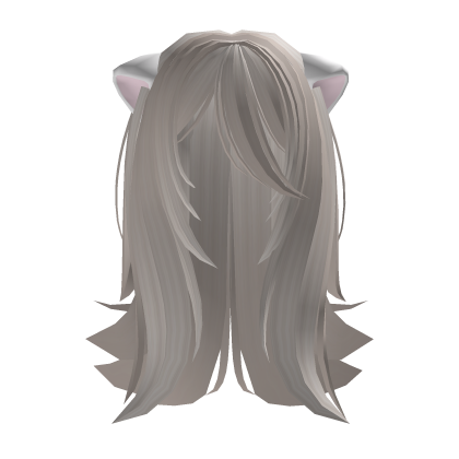 Kawaii kitty white emo doll